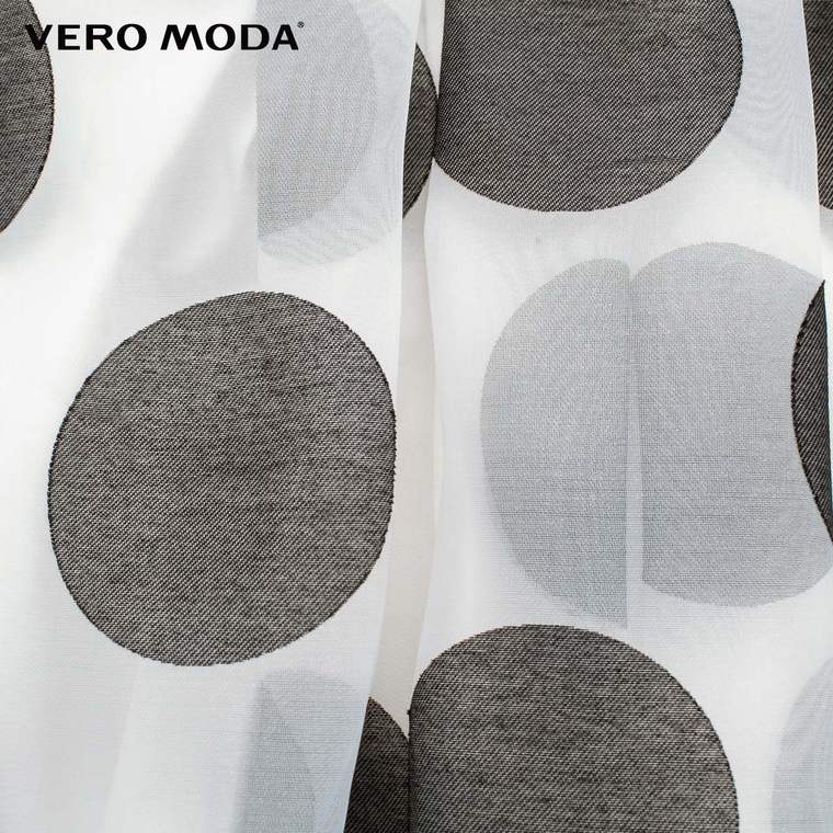 Vero Moda欧根纱A字大波点蓬蓬半身裙|315216028