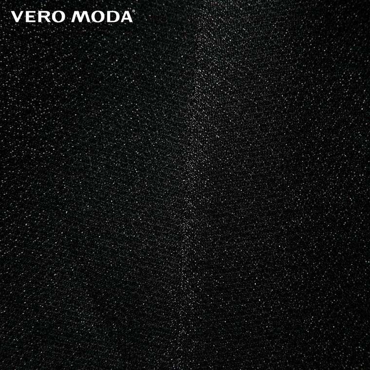 Vero Moda圆领无袖设计后背镂空性感加厚连衣裙|315361014