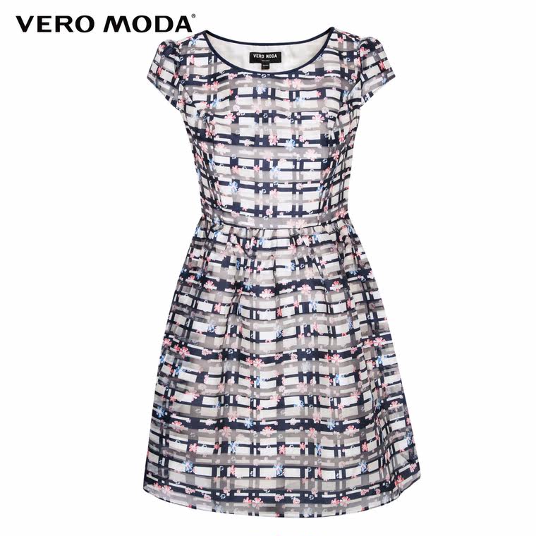 7折Vero Moda几何图案A字连衣裙|31527B004