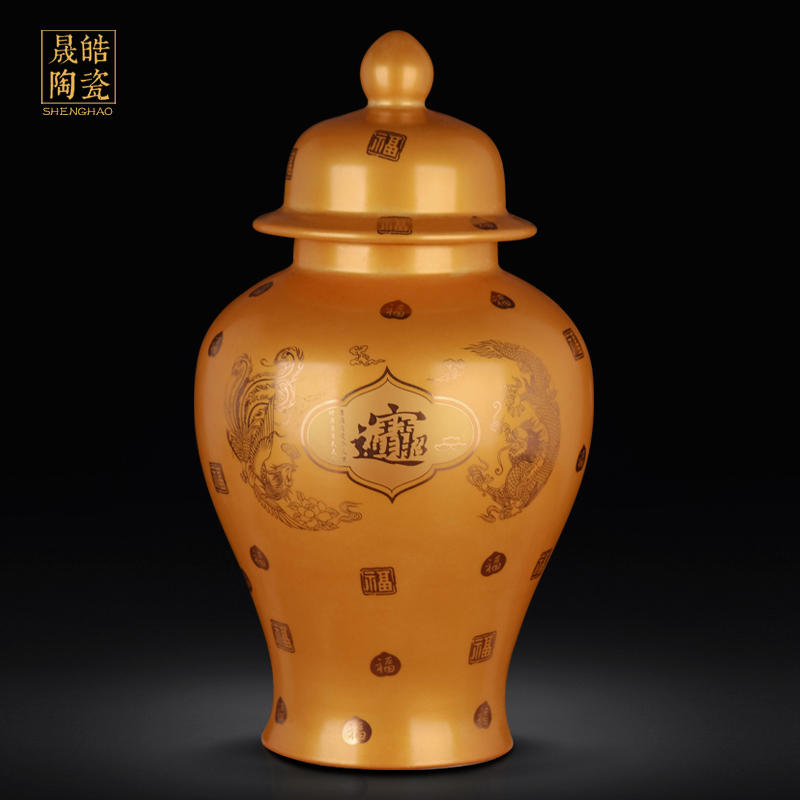 Jingdezhen ceramics vase general can do old ceramic a thriving business opening gifts furnishing articles furnishing articles copy antique