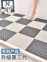 Net red toilet supplies toilet non-slip mat whole shop easy to clean toilet floor mat hollow bath mat for household use