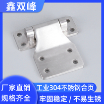 Enlarge Thickened Hinge Positive Zong 304 Stainless Steel Hinge Heavy Industrial Mechanical Equipment Door Hinge Loose Leaf