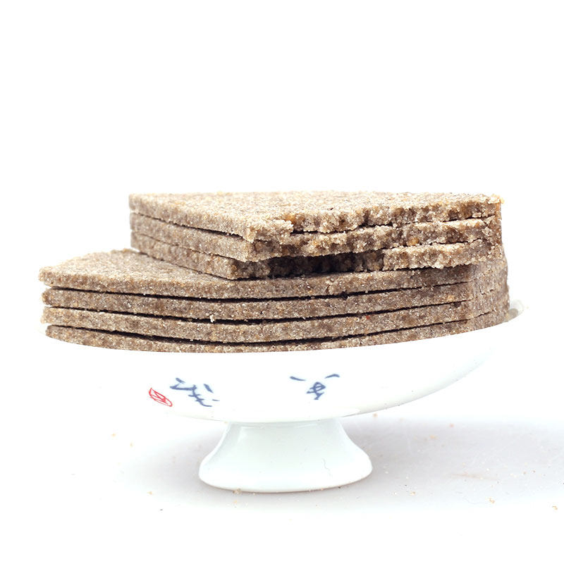 国爱堂茯苓糕点心黑芝麻糕茯苓饼茯苓夹饼北京特产传统零食500g