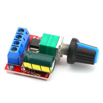 PWM DC motor governor 5V-35V speed control switch board 5A switch function LED dimming speed regulation module