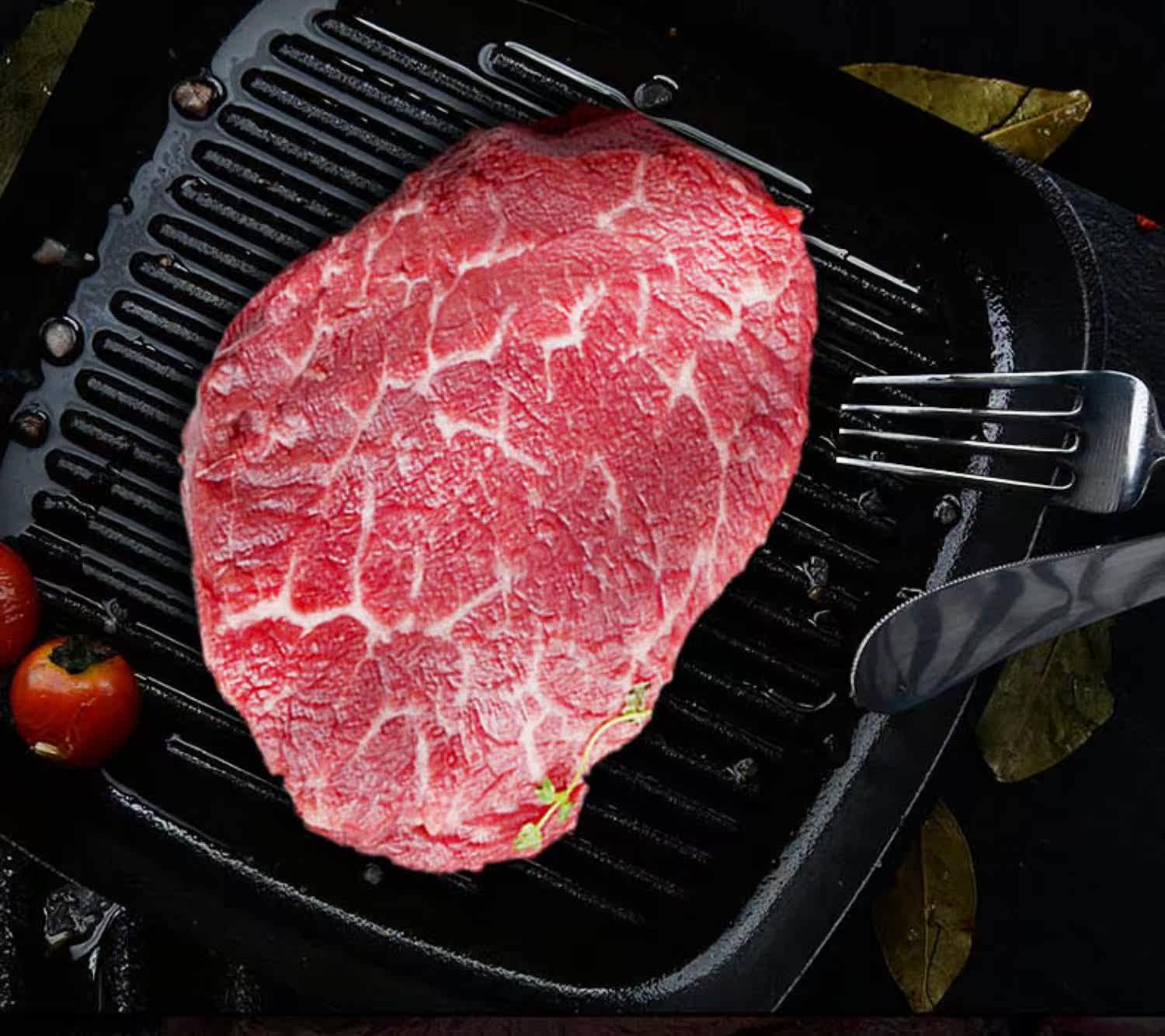 澳洲整切黑椒菲力牛排套餐进口10片新鲜儿童盒装原厚