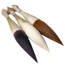 Creation of a large brush Lake pen large hand grasp pen bucket pen Wolf sheep and a brush large characters Fu characters couplet brush big fight Big Wolf brush calligraphy big brush calligraphy big brush list