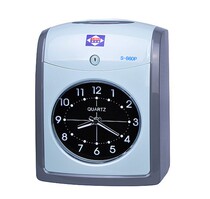 Aibao 860SP paper card attendance machine punch card machine three shifts attendance clock two-color clock check-in record paper delivery card