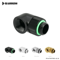Barrow G1 4 black bright silver white gold 90 degree rotating adapter rotating elbow TWT90-v2 5