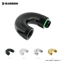 Barrow Black Silver Platinum 180 Degree Snake 5 Rotary Pedestal Rotary Elbow TSWT1805-V1