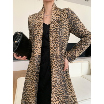 AUNR original designer fetal cow leather fur coat female long swing coat 2022 autumn