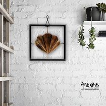 Indian fashion imported iron shell starfish modeling living room study Model Room Three-dimensional soft accessories wall hanging