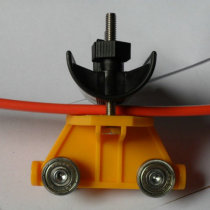 Flat wire pulley Cable trolley Crane pulley Plastic small pulley