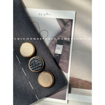 YOMOSTUDIO Xiaoxiang Fashion Style Button West Decoration Button Womens Blouse Button Wool Buckle Metal Button