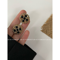 YOMOSTUDIO metal hollowed-out button retro male and female suit jacket fur coat button female wind clothes round button