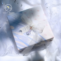 Half Moon Classic Hot Sale Girl Heart ins wind wrapping paper Dream fresh Marble gift paper