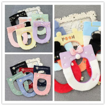 Cute and multi-small daisy toilet sleeve cushion plush to cover toilet lap universal toilet cushion
