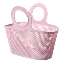 Bath Basket Foldable Hand Soft Bathroom Bath woman South Korean Van Wash Bath Blue Containing Frame Bath