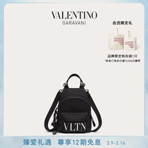 VALENINO Valentino mens VLTN mini nylon double shoulder bag