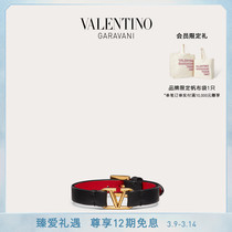 VALENINO Valentino Lady VLogo Signature calf leather bracelet