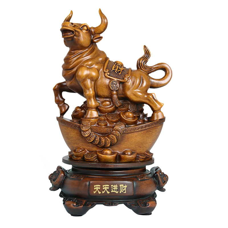 O-BODA COFFEE Resin Craft Ornament Auspicious Opening Home Decoration New Twelve Zodiac Full Set