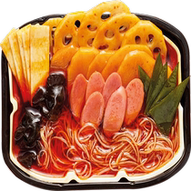 Mo Xiaoxian Chongqing spicy hot pot 5 flavors mixed meat and vegetarian with net red instant food self-heating lazy people convenient