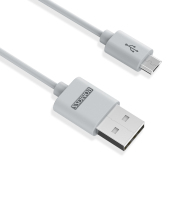 ROMOSS Roman Shusb charger Po Short line quick filling with charging line Android mobile phone on-board universal 1 m lengthened fast charging 30cm grey white high-speed data transmission