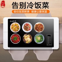 Winter meals Thermal Insulation Themed electric heating table turntable Folding warm cutting board Heated Cutting Board Table Food food Winter