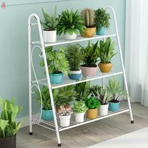 Closed balcony special storage rack love flower rack separate plant placement rack flower shelf shelf flower rack