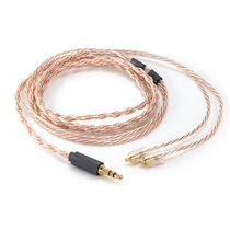 ddHiFi BC110A 3 5MMCX Fever EEG Audio Line High Purity OFC Copper Silver Mixup New product