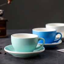 Latte coffee cup Simple latte American coffee cup Ceramic Cappuccino coffee cup Single espresso cup