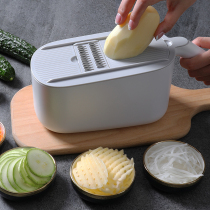 Japan Import M U J I E kitchen Kitchen Cut vegetable Potato Silk Home Multifunction Supplies Cut Lemon Slice Machine Shaved