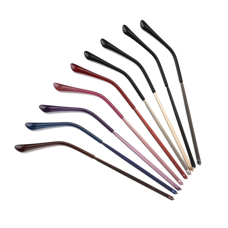 眼镜腿一对眼镜腿脚通用复古金属眼睛框架配件镜腿镜脚眼镜脚单牙