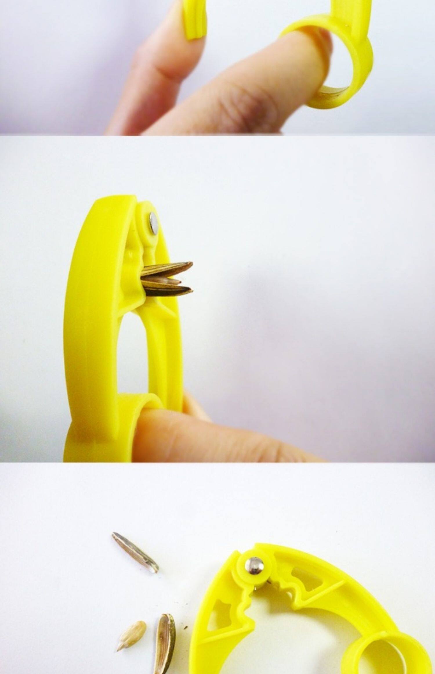 剥西瓜子机自动嗑葵花籽去壳器吃钳子夹花生板器新剥瓜子神器护甲