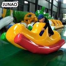 Childrens inflatable seesaw Water park equipment Pool trampoline Hot Wheels Million ocean ball pool inflatable toys