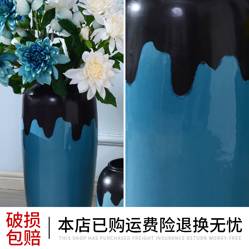 North European vase furnishing articles simulation of clever ideas sitting room ground dried flower arranging flowers decorated large POTS contracted