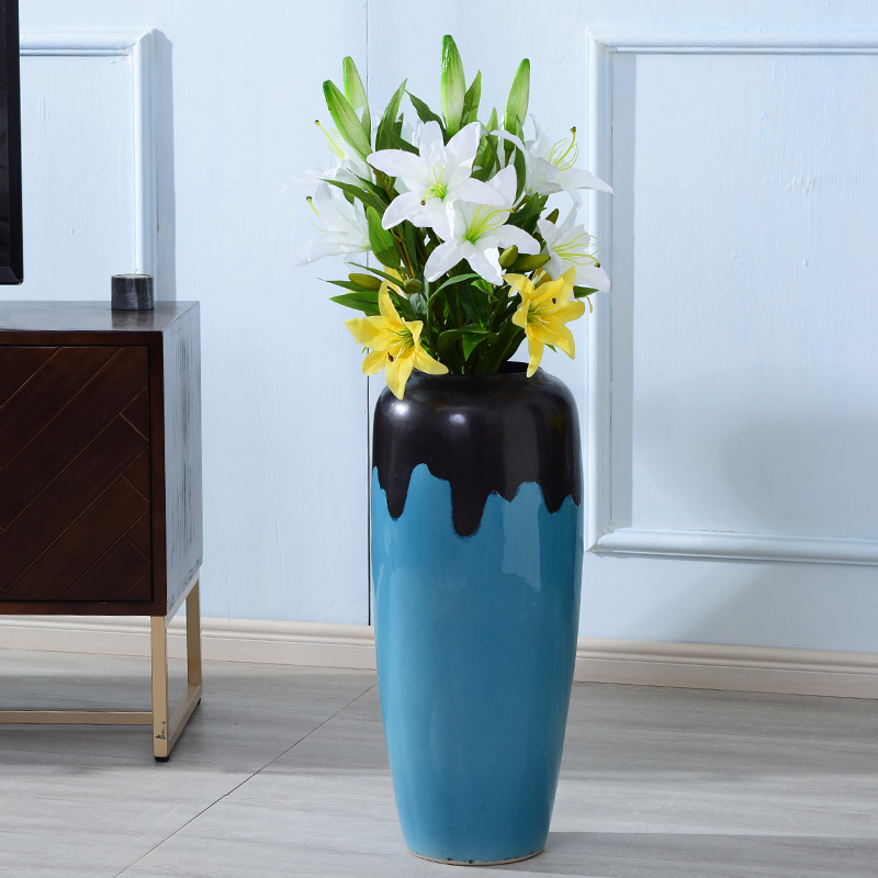 North European vase furnishing articles simulation of clever ideas sitting room ground dried flower arranging flowers decorated large POTS contracted