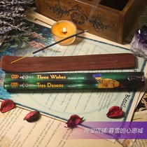 Spot realization of WISHES THREE WISHES India RAJ SIX LING box line incense]