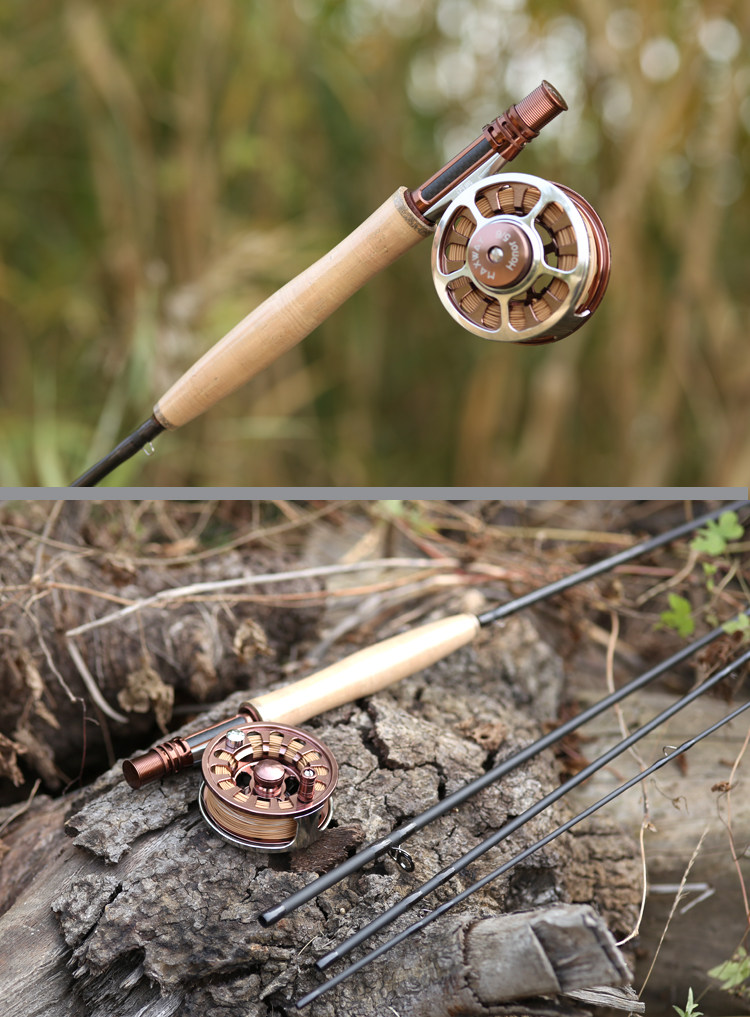 迈威荣耀中级飞钓竿套装包邮2.4米2.7米3米飞蝇竿3# 4# 5# 6# 8