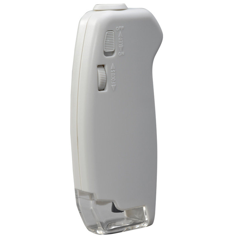 100倍显微镜高倍放大镜便携带灯看文玩玉石古