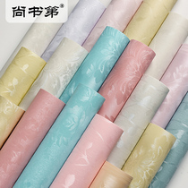 Waterproof thickened wallpaper Self-adhesive bedroom warm and fresh European 3d stereo room wallpaper Dormitory background wall sticker