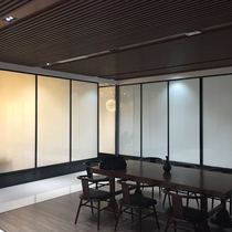 Intelligent electronically controlled dimming glass atomized glass projection electrified glass transparent power-off frosted electrochromic glass