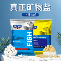 Aquarium ornamental fish with bactericidal salt fish tank antibacterial sterilization ball salt non-dirty water softening water quality 500 grams
