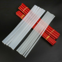 Pioneering transparent black hot melt adhesive strip 7-11mm high viscosity smokeless hot melt adhesive rod 220122