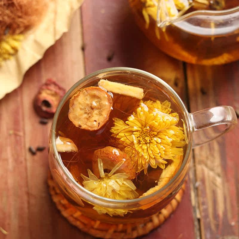 葱妈出品 陈皮山楂菊花茶决明子茶花草茶组合 10小包