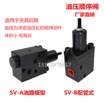 CSV HSV Series Hydraulic Sequence Valve Form Pressure Regulator Fixture Circuit Sequence Valve CSV-A CSV-B