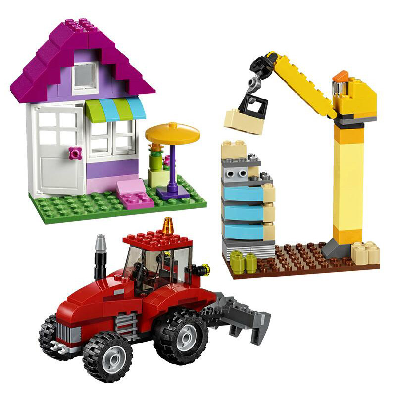 lego乐高10697大型创意箱小颗粒经典创意积木1500粒10682手提箱