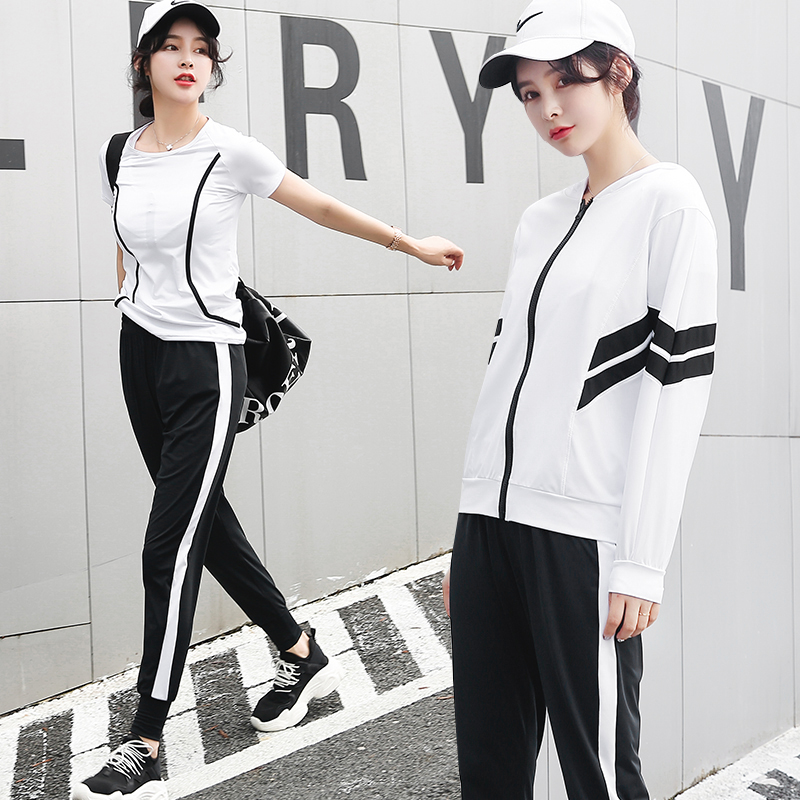 images 1:Autumn and winter new yoga suit loose show thin gym sportswear Korean version of Harlan pants fitness clothes women's elastic. images 1:Autumn and winter new yoga suit loose show thin gym sportswear Korean version of Harlan pants fitness clothes women's elastic.