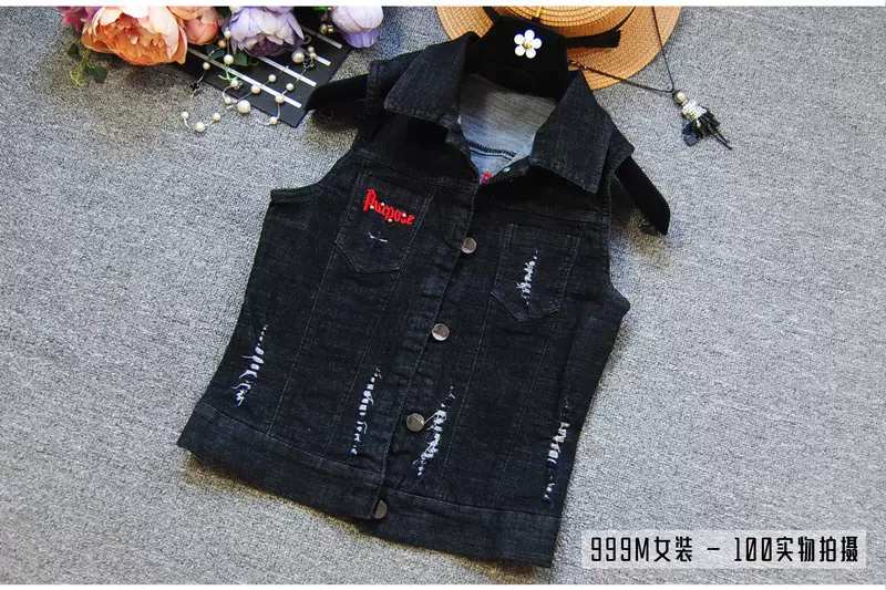 Thời trang thường ngày phù hợp với quần áo phụ nữ mùa xuân và mùa thu mới áo khoác vest denim ngắn + quần váy ngắn xu hướng hai mảnh của phụ nữ - Bộ đồ