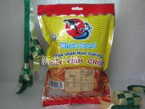 Malaysia Whale Brand Jelly Fish Crisp Whale Satay Fish Crisp 130G