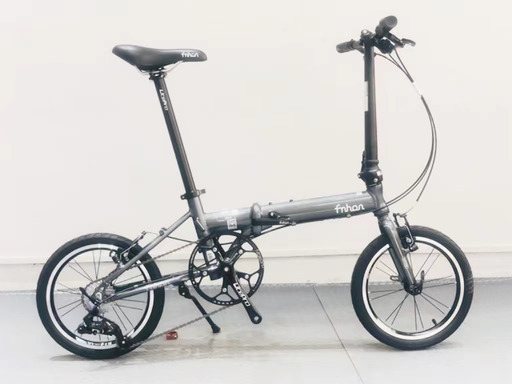 FNHON风行16寸折叠自行车禧玛诺变速18速铝合金可携式适合140cm